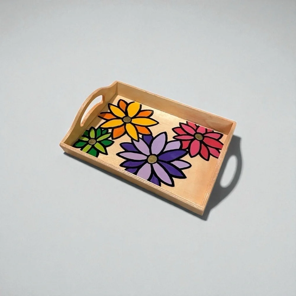 Handmade painted sealed